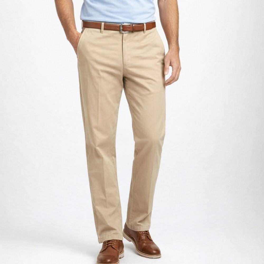 Peter Millar Raleigh Pima Cotton Twill Flat Front Chino Pant MC00B84 42x30